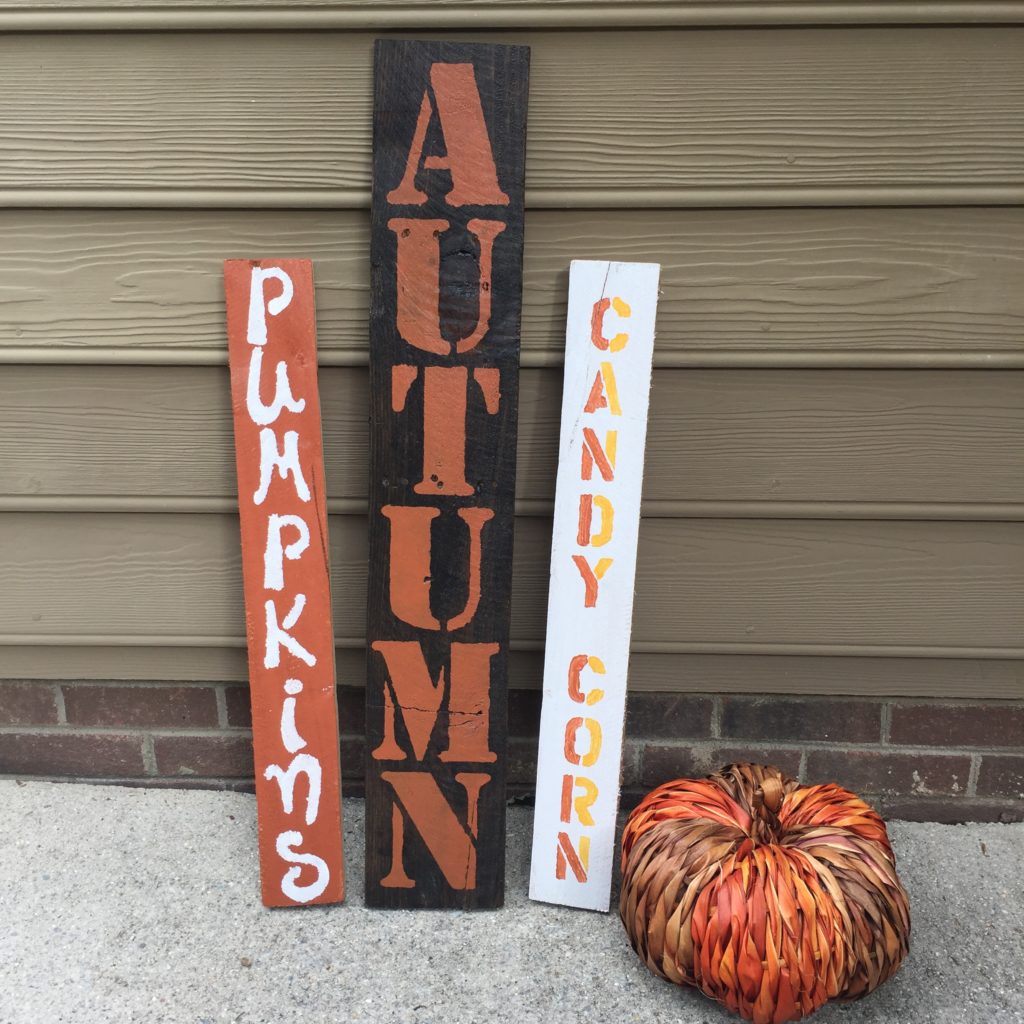 Autumn Pallet Sign - The Craft Crib