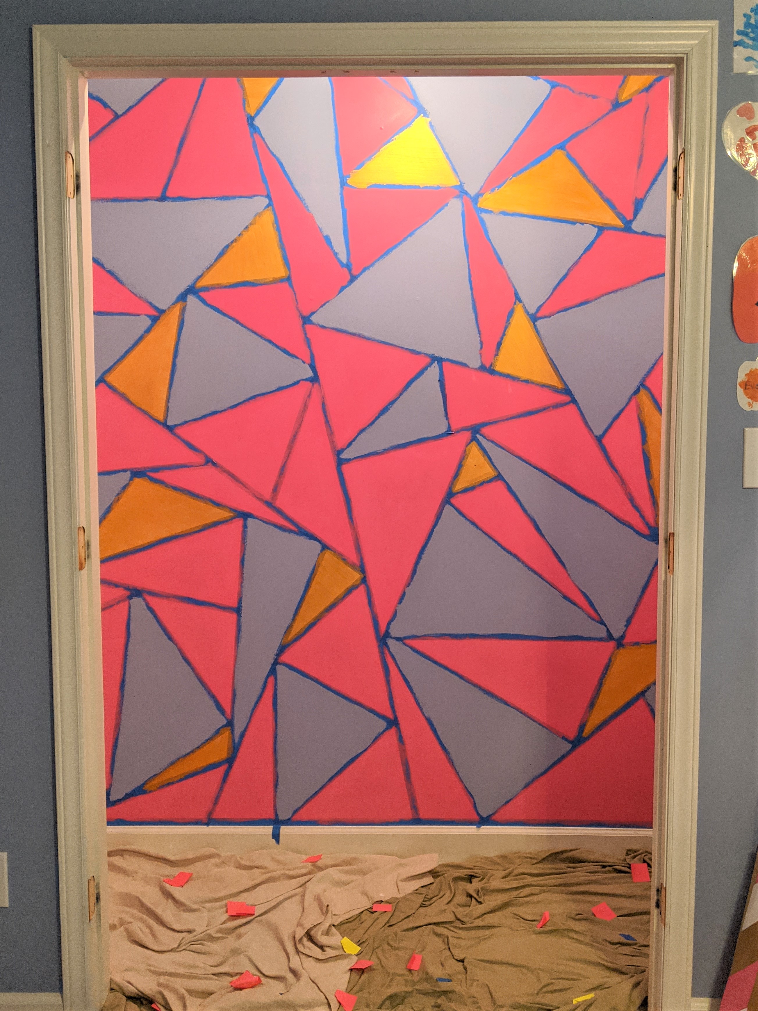 Triangle Wall 12 | The Craft Crib